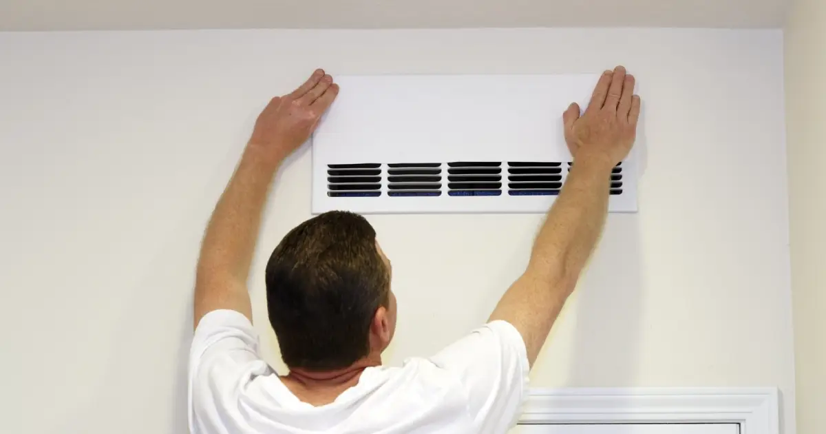 How do you fix a noisy air vent? 