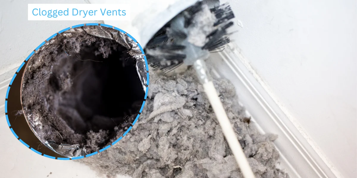 clogged dryer vents