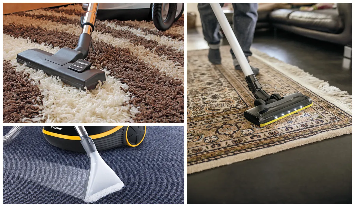 Different Types of Carpet Cleaning and Their Time