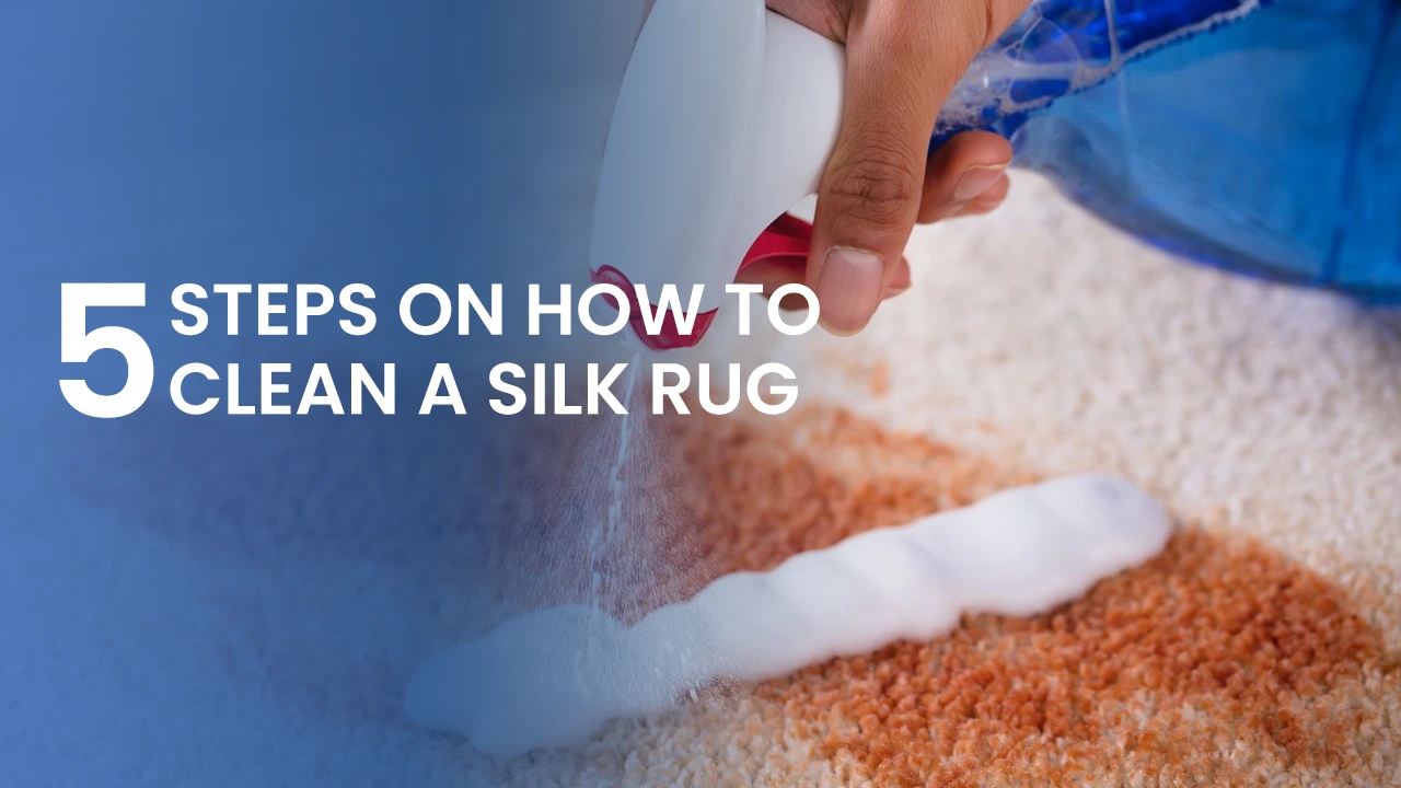 5 Steps on How to Clean a Silk Rug