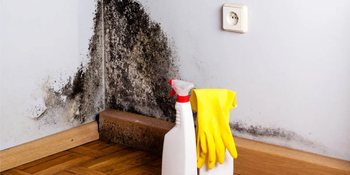 What kills mold on wood?