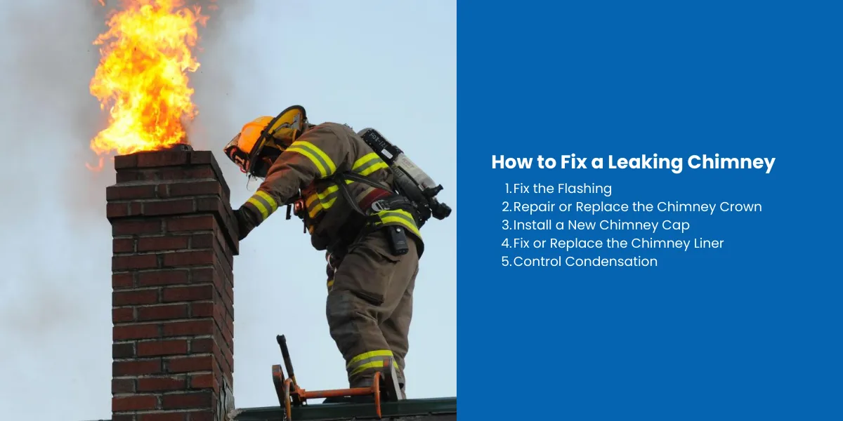 How to Fix a Leaking Chimney