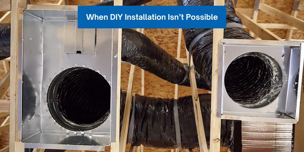 How to Install air duct