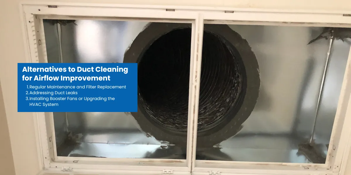 Alternatives to Duct Cleaning for Airflow Improvement