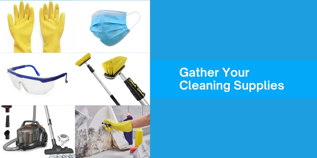 Gather Your Cleaning Supplies