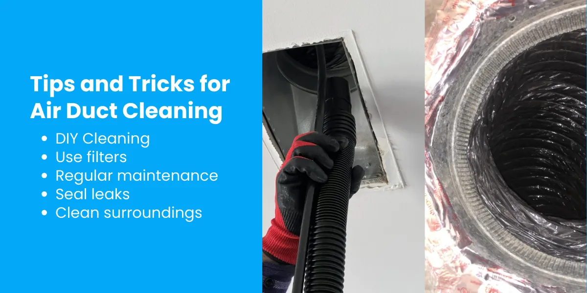 Tips and Tricks for Air Duct Cleaning